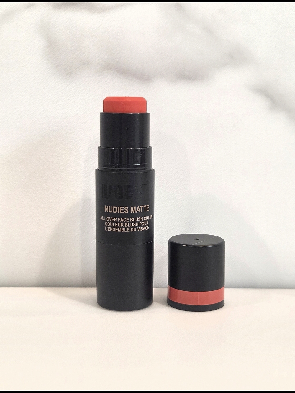 Nudestix Nudies Matte All Over Face Blush Color In Picante (Warm Fresh Orange)